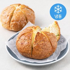 화이트램램 홈카페 크림 품은 마늘빵 (냉동), 360g, 1개