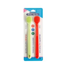 Waterloo 刮舌器 綠色 + 紅色, 1套