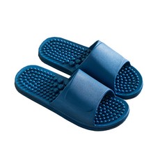 스탠다드리빙 남녀공용 소프트 지압 슬리퍼, 1개, 네이비