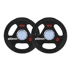 멜킨스포츠 바벨 고무 원판 50mm 경량 역기 데드리프트 2.5kg, 2개