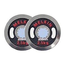 멜킨스포츠 바벨 크롬 원판 50mm 중량 역기 데드리프트 2.5kg, 혼합색상, 2개