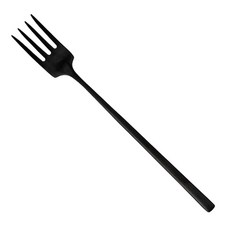VBC CACA Nero 餐具餐叉, 黑色的, 1個