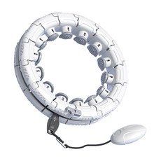 24速智慧呼拉圈, 白色的, 1.5公斤