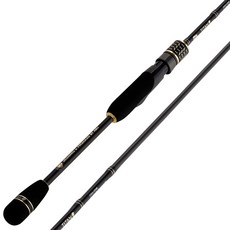 Abu Garcia 泰坦3 全新改款 鱸魚竿 紡車竿 S612UL, 黑色 + 金色
