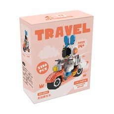 프랜디 나노블록 스플릿윈드 6004, 혼합색상, 1개