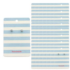 條紋珠寶吊牌 XL, 100個, 混合顏色