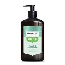 ARGANICARE 蘆薈免沖洗護髮素 乾燥受損髮用, 1瓶, 400ml
