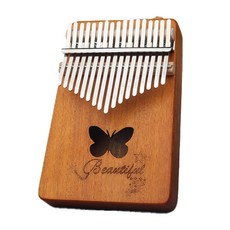 美麗樂園拇指琴 6 咖啡色, 1組