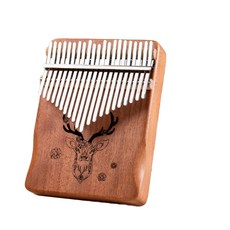 Krowolrite卡林巴琴 21音 3 淺棕色