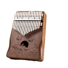 Crowlite Kalimba 17th 2nd Brown