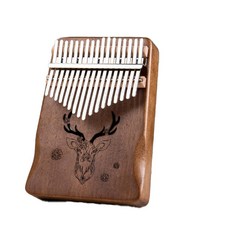 Krowolalite卡林巴琴 17音 3 棕色