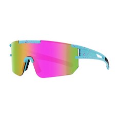 Black Swan 日常氛圍亮點騎行太陽眼鏡, 粉藍色