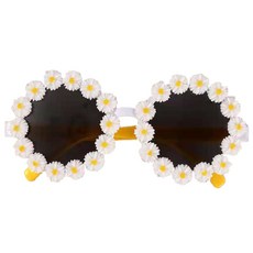 正月娜娜 生日派對 紀念日 潮人 花朵太陽眼鏡, 款式 02, 1個