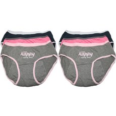 여성용 위생 삼각 팬티 101 3종 x 2p 세트