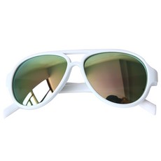 正月Nana生日派對紀念日Insia唇彩太陽眼鏡, 款式01白色, 1個