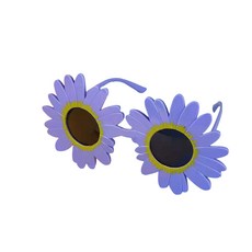 正月娜娜 生日派對 紀念日 潮人 雛菊太陽眼鏡, 1個, 款式 04(海軍藍)