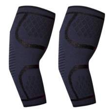 3D立體手肘支撐帶 黑色, 2個