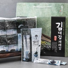김대감 발효간장 도시락김 4g x 16개입 x 2개 + 스틱김자반 10g x 7개입 x 3개 선물세트, 1세트