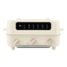 Danmi 折疊式雙面烤箱 Multicooker 烤架, DA-MEK03(象牙白)