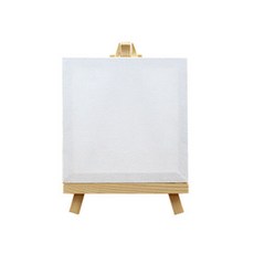桌上型畫架一體型迷你油畫畫布 2, 1個