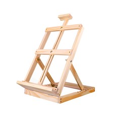原木桌上型美術工作畫架 1號
