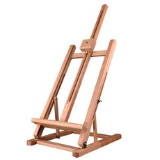 原木桌上型美術作畫畫架 3號