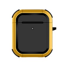 태드로마켓 애플 에어팟 1 / 2 하드 케이스, 옐로우