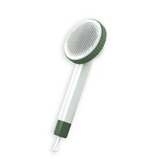 파스텔펫 반려동물 회전 원터치 브러쉬 FREE, 1개, 그린