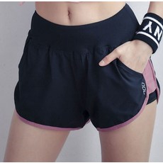 PUNGGGACKJANGI 女性雙線健身短褲