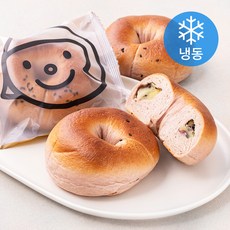 훕훕베이글 고구마러버 베이글 (냉동), 3개입, 180g