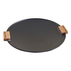 Papa's kitchen Awesome IH電磁爐燒烤盤 黑色, 38cm, 1個