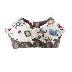 도그맘 반려동물 동물원 카라케이프 S~SM, 1개, 아이보리 + 브라운