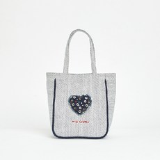 이루아즈 라라 데님 토트백