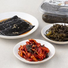 김수미그때그맛 무말랭이 100g + 김장아찌 150g + 톳장아찌 100g, 1세트