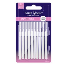 多功能攜帶式牙間刷, 10片, 1個