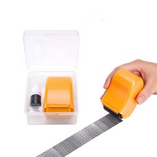 開箱秘密印章 橘色, 3個, 單一顏色