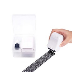 開箱秘密印章 白色, 3個, 單一顏色