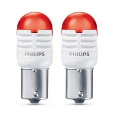 PHILIPS 飛利浦 Ultinon Pro3000 LED信號煞車燈, 紅色, 1套, P21W