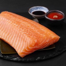 바이킹마켓 다시마 생연어회 + 초장 40g + 간장 4g 세트 (냉장), 500g, 1세트