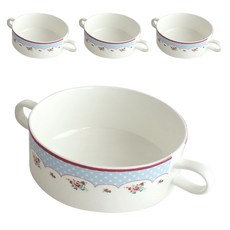 LOKO LIVING 湯碗, 4個, 藍色