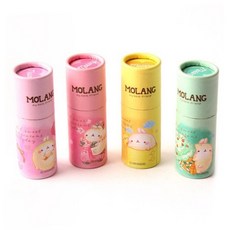 iTOViC Pang Green Molang 12-彩色木材迷你彩色鉛筆隨機發送, 1個, 12 種顏色