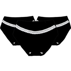 低腰蕾絲孕婦內褲 3入