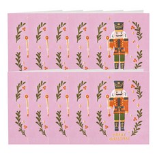 胡桃鉗士兵卡片 + 內頁 + 卡片信封組, 10套, 白色(信封)