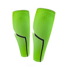 예스몰 축구 종아리 슬리브 정강이 보호대 2p, 라이트그린, 2개