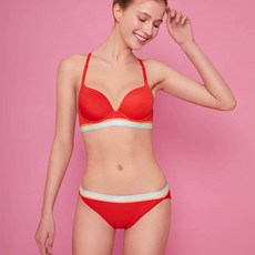 Yes 簡約拼色內衣內褲組