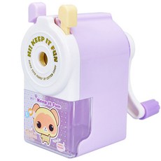 cleanis 家用 辦公用 削鉛筆機, 1個, 紫色