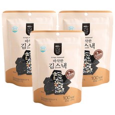 허닭 바삭한 김스낵 코코넛맛, 20g, 3개