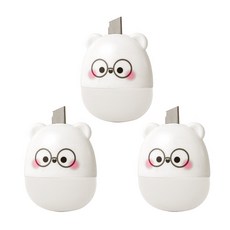 다다랜드 택배 송장 정보 지우개, 화이트, 3개