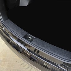 Install Kia Sorento MQ4 防刮保護蓋, 黑色, 保險桿飾條