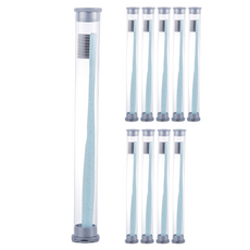 사우버디 부드러운모 휴대용 칫솔 라이트그린, 10개, 1개입